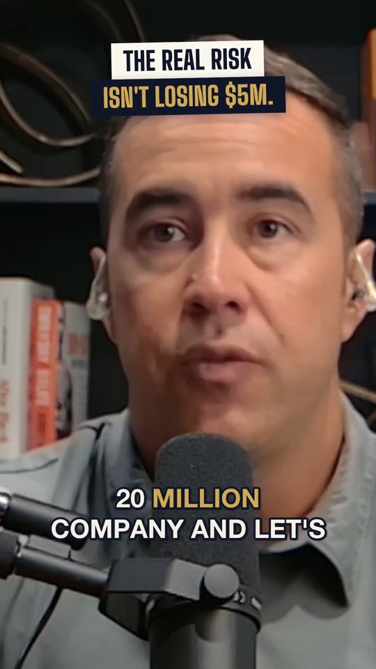 The real risk isn't losing $5M