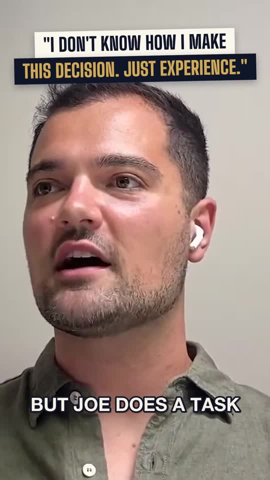 Ever notice one guy who can't quite explain how he does his job?