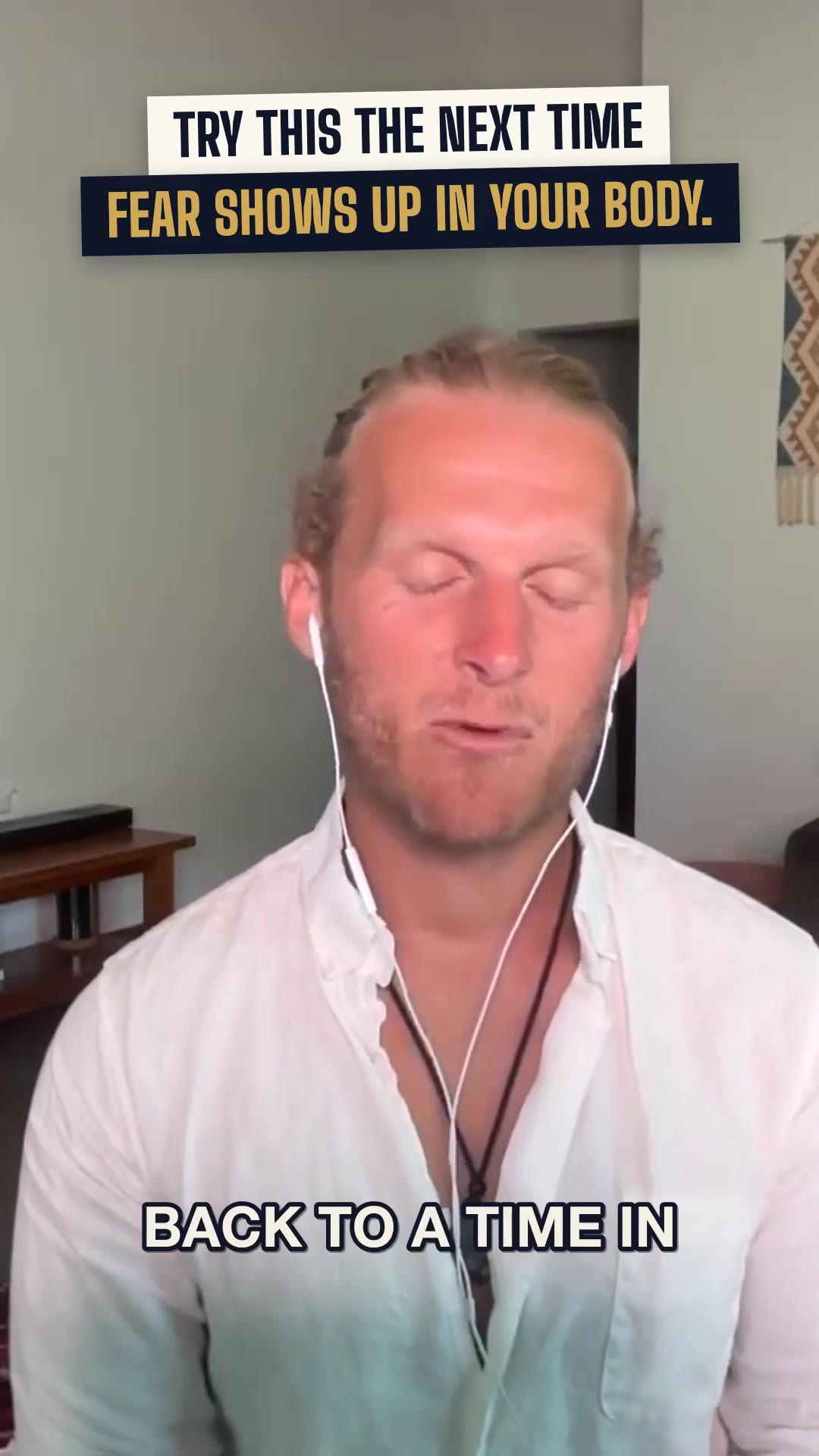 A guided breathing reset for when fear shows up in your body, not just your head.