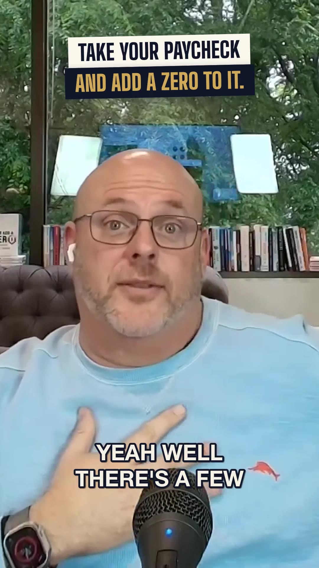 Take your paycheck and add a zero to it. Watch what your brain does next.