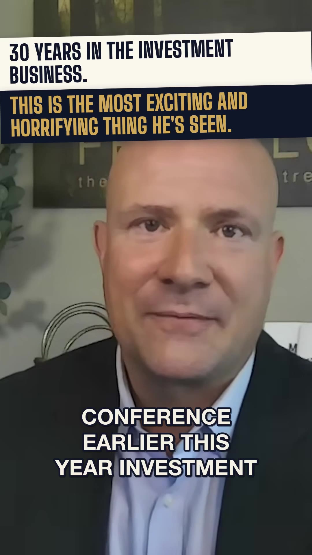 30 years in investing. He says AI is the most exciting and most horrifying thing he's seen.