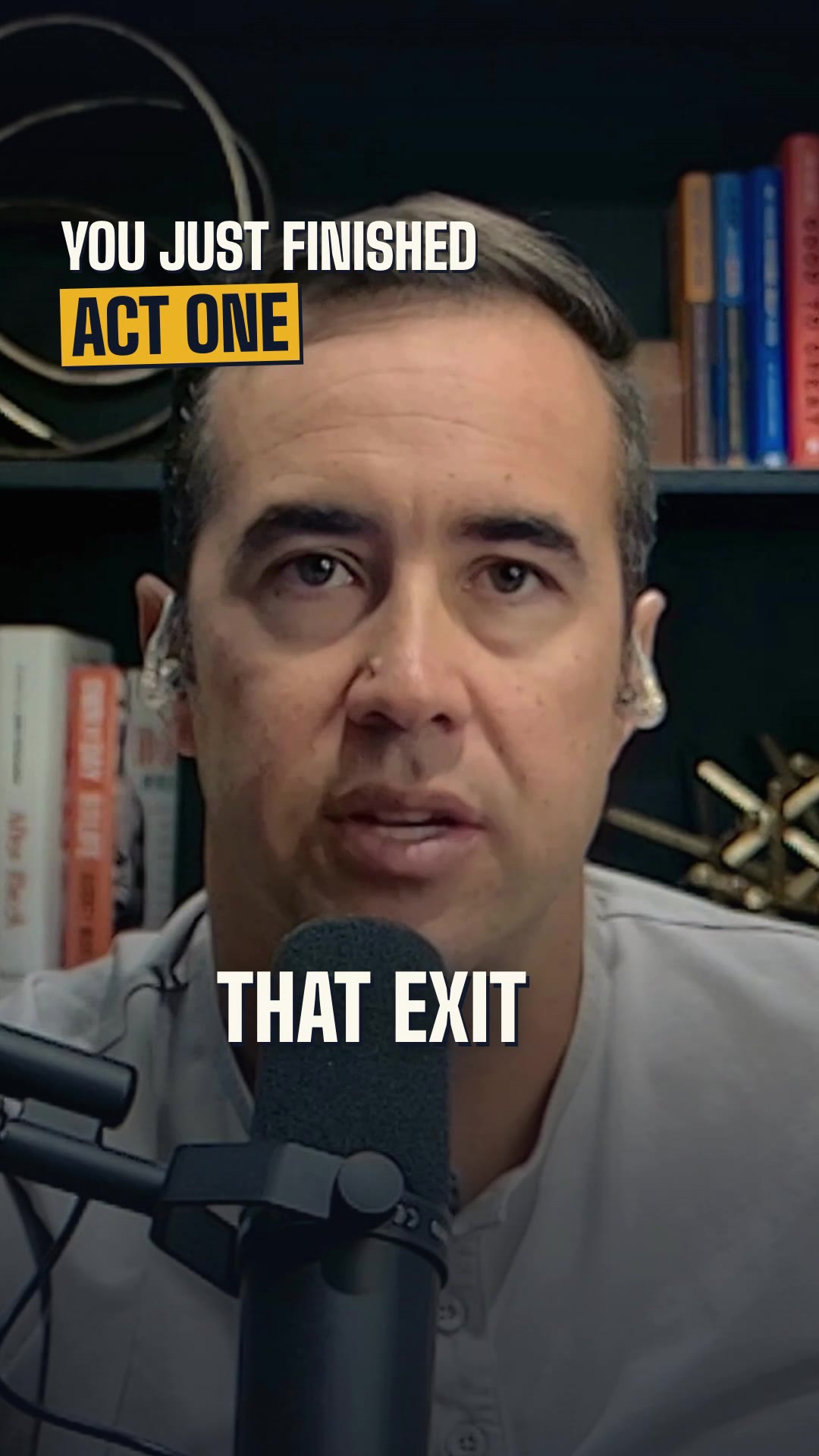 Your exit is only book one of a trilogy