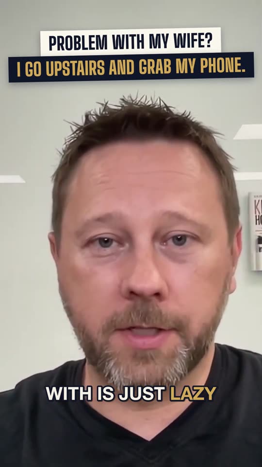 When my wife and I fight, I hide in my phone